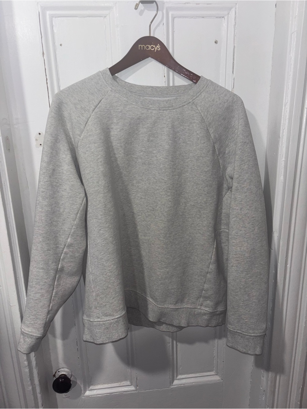 Men's Lululemon Crewneck Sweatshirt - Light Gray